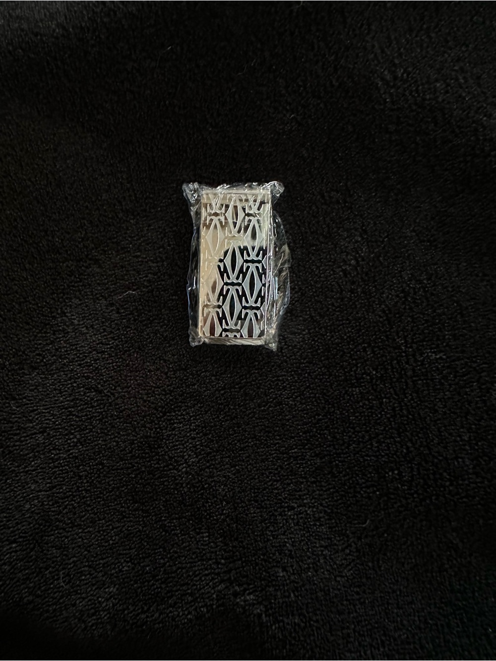 Cartier C de Cartier Decor Money Clip - Stainless Steel (New)